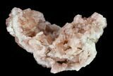 Pink Amethyst Geode Section - Argentina #134764-1